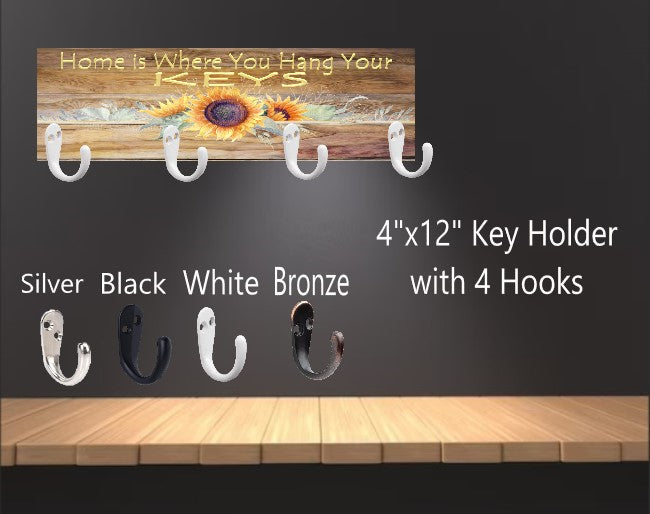 Custom 4"x12" KeyHolder