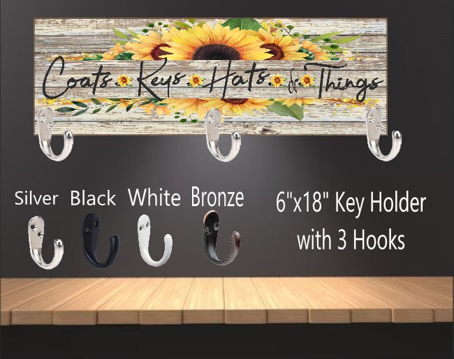 Custom 6"x18" KeyHolder