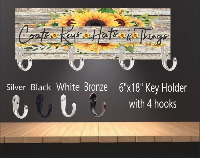 Custom 6"x18" KeyHolder