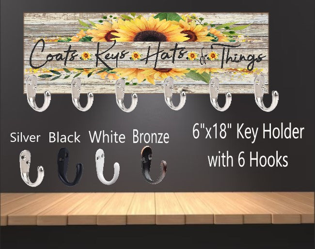 Custom 6"x18" KeyHolder